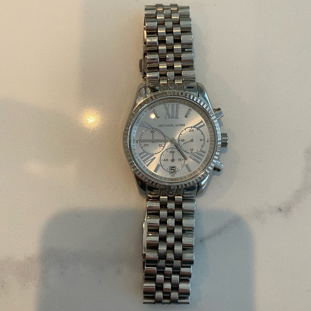 Michael Kors silver watch